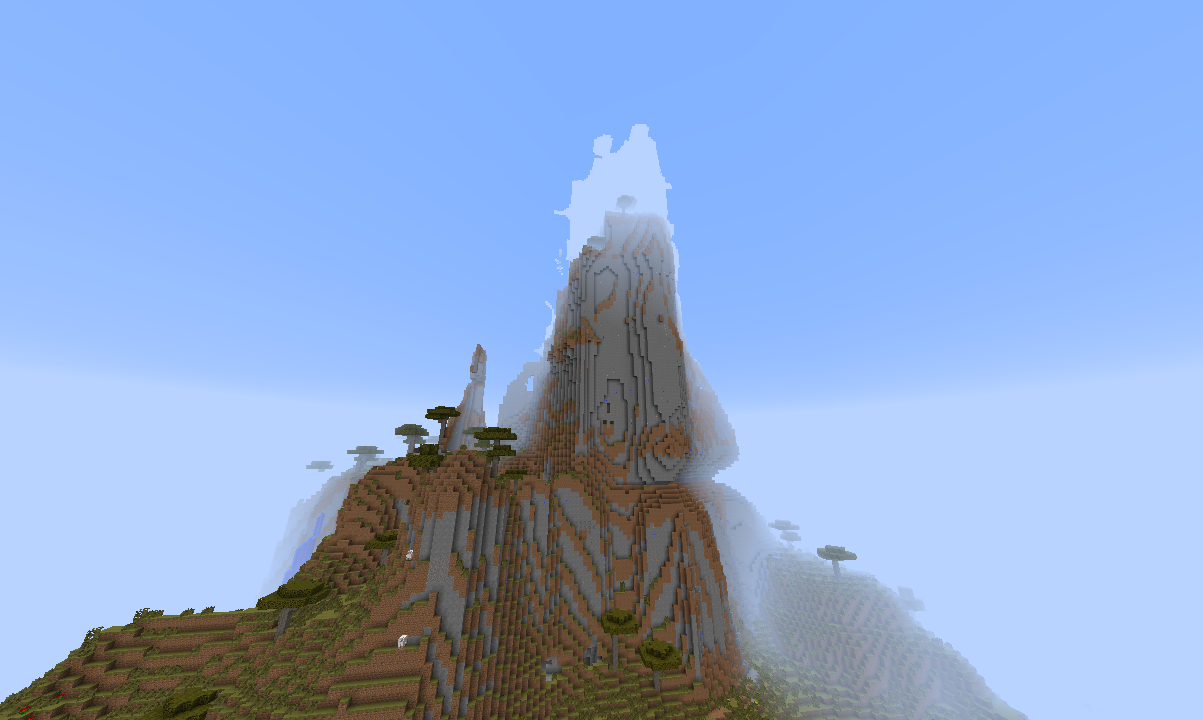 minecraft seeds for big mountains