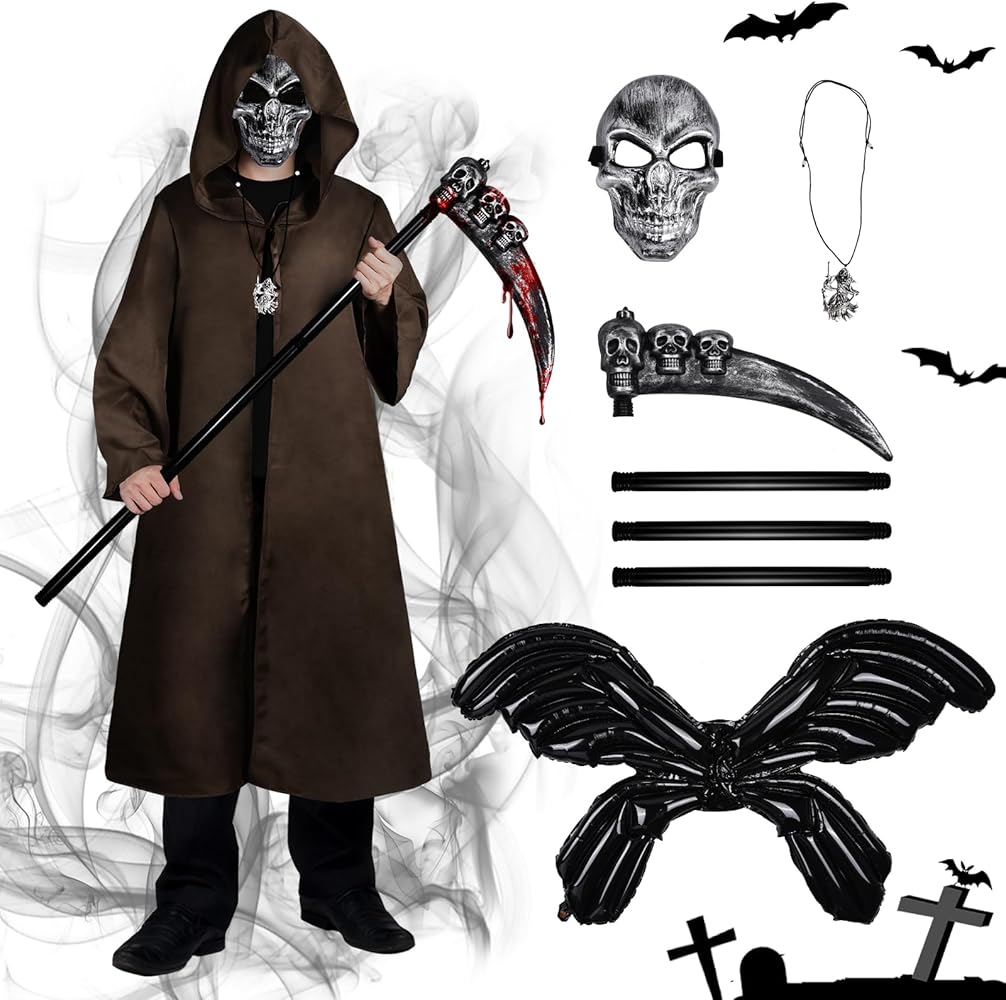 grim reaper halloween mask