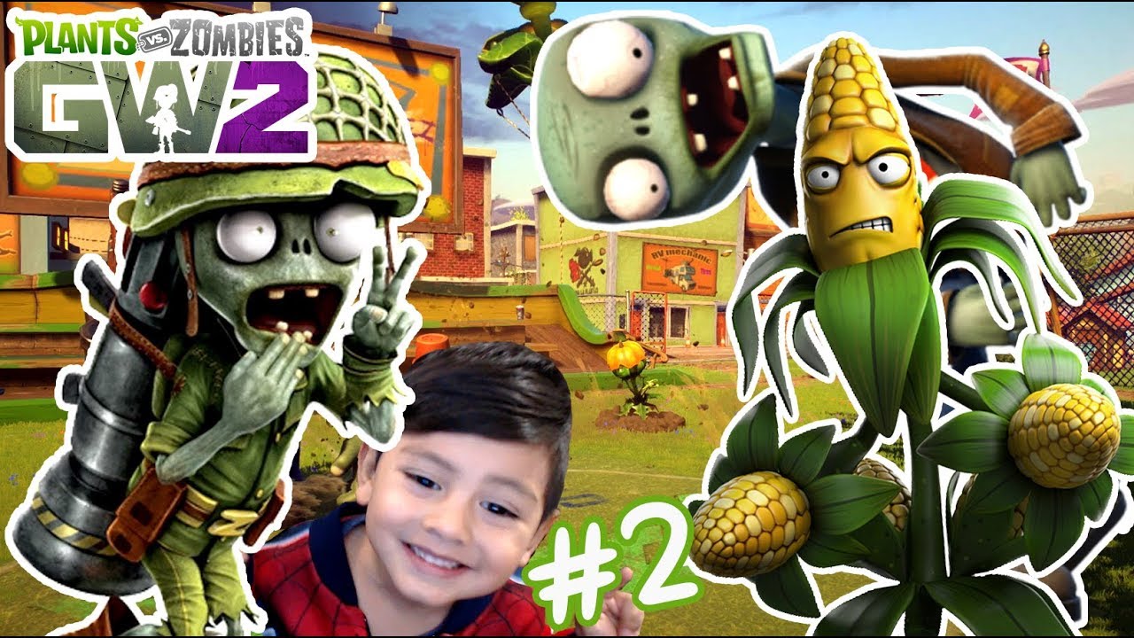 karim juega plantas contra zombies 3