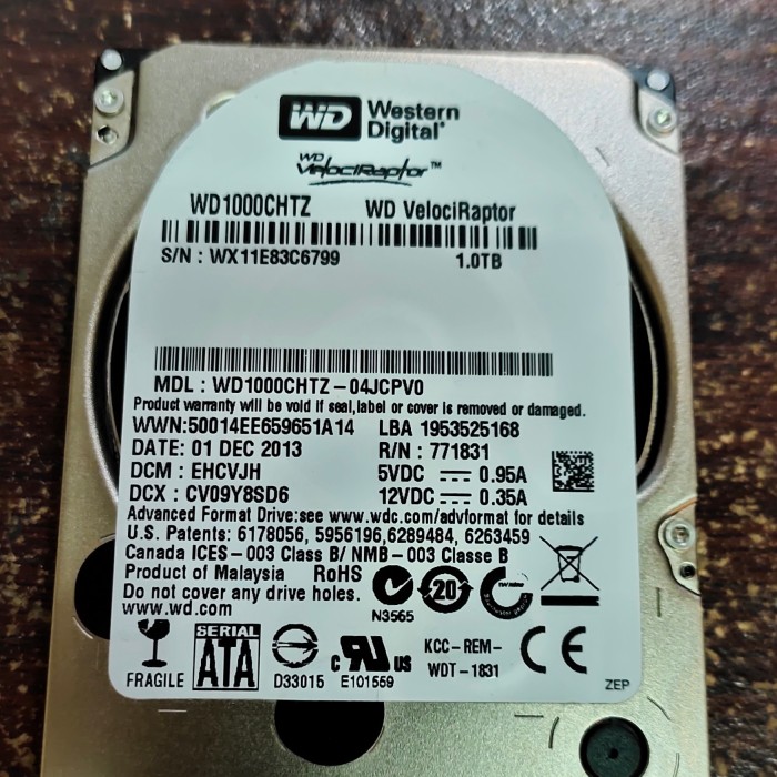 hdd 2.5 sata 10000 rpm