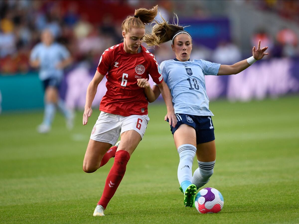 dinamarca vs españa femenil