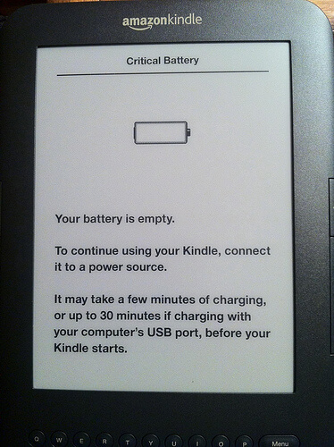 amazon kindle wont charge