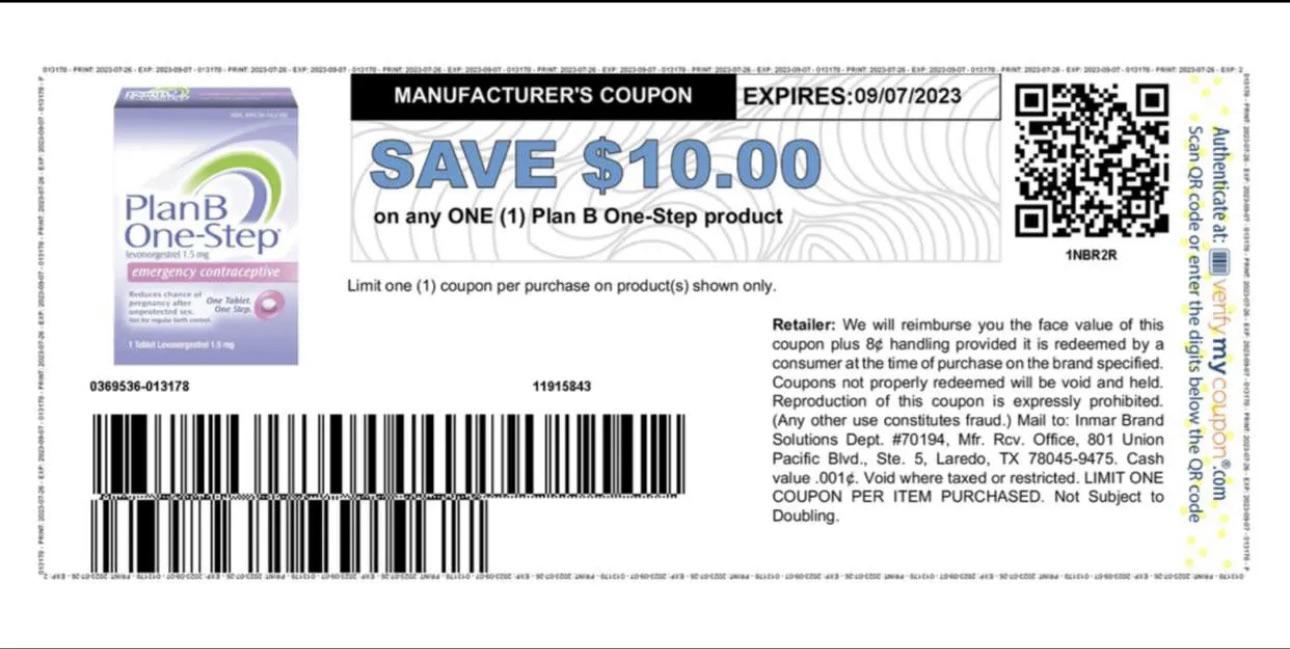 plan b coupons walgreens