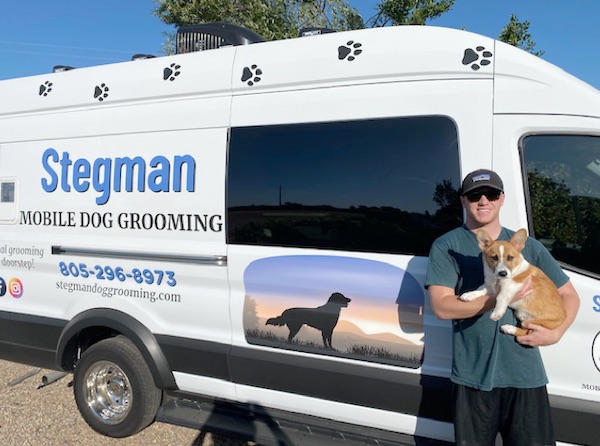 mobile dog grooming clyde north