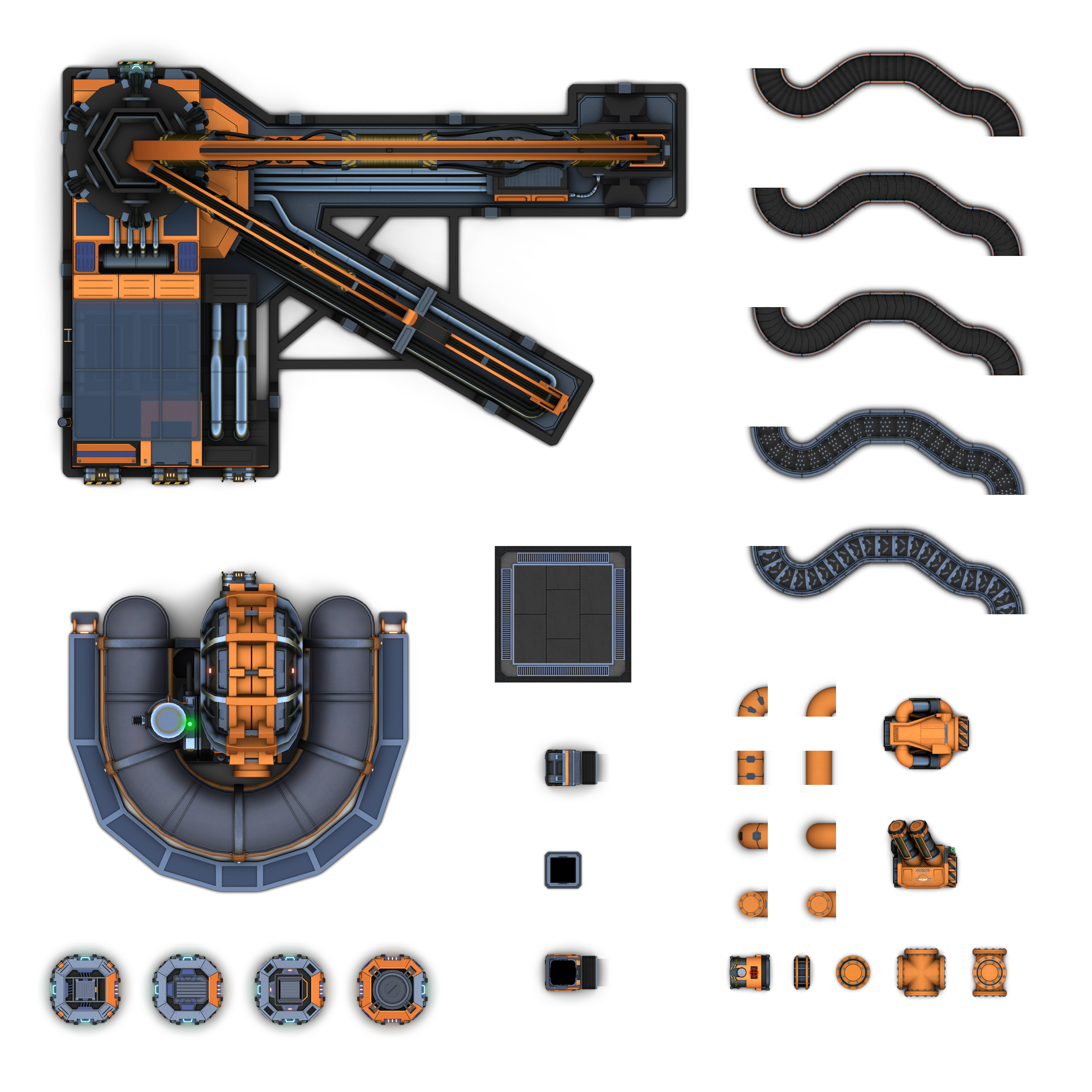 satisfactory blueprints