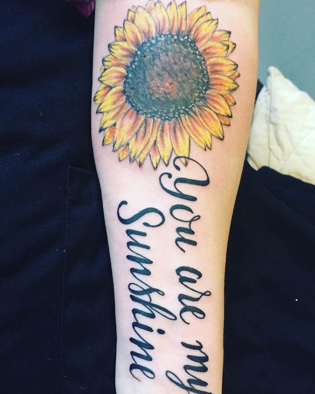 you are my sunshine tattoo