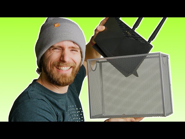 faraday cage for wifi router