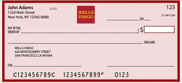 routing number for wells fargo va