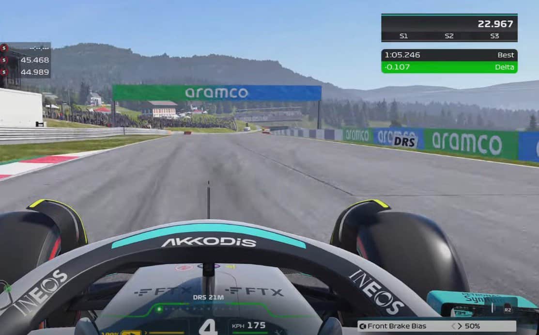 f1 2022 austria setup