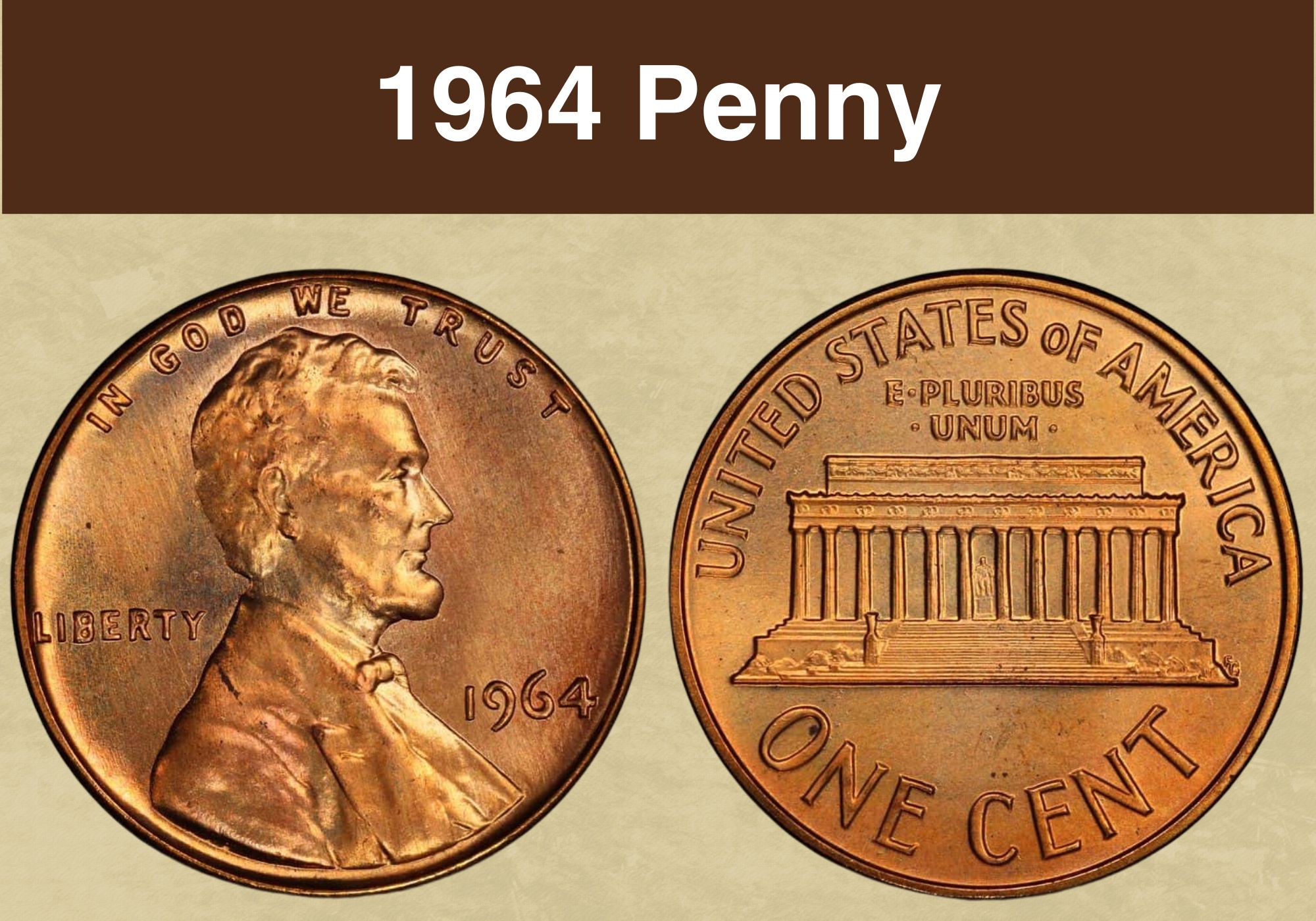 what is the value of a 1964 d penny