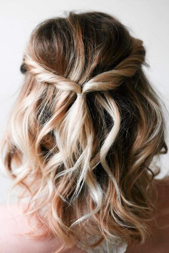 formal hair for shoulder length hair