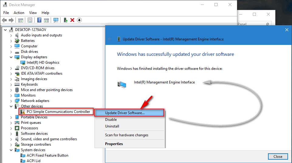 pci simple communications controller driver