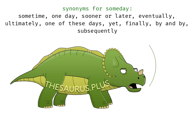 someday synonym