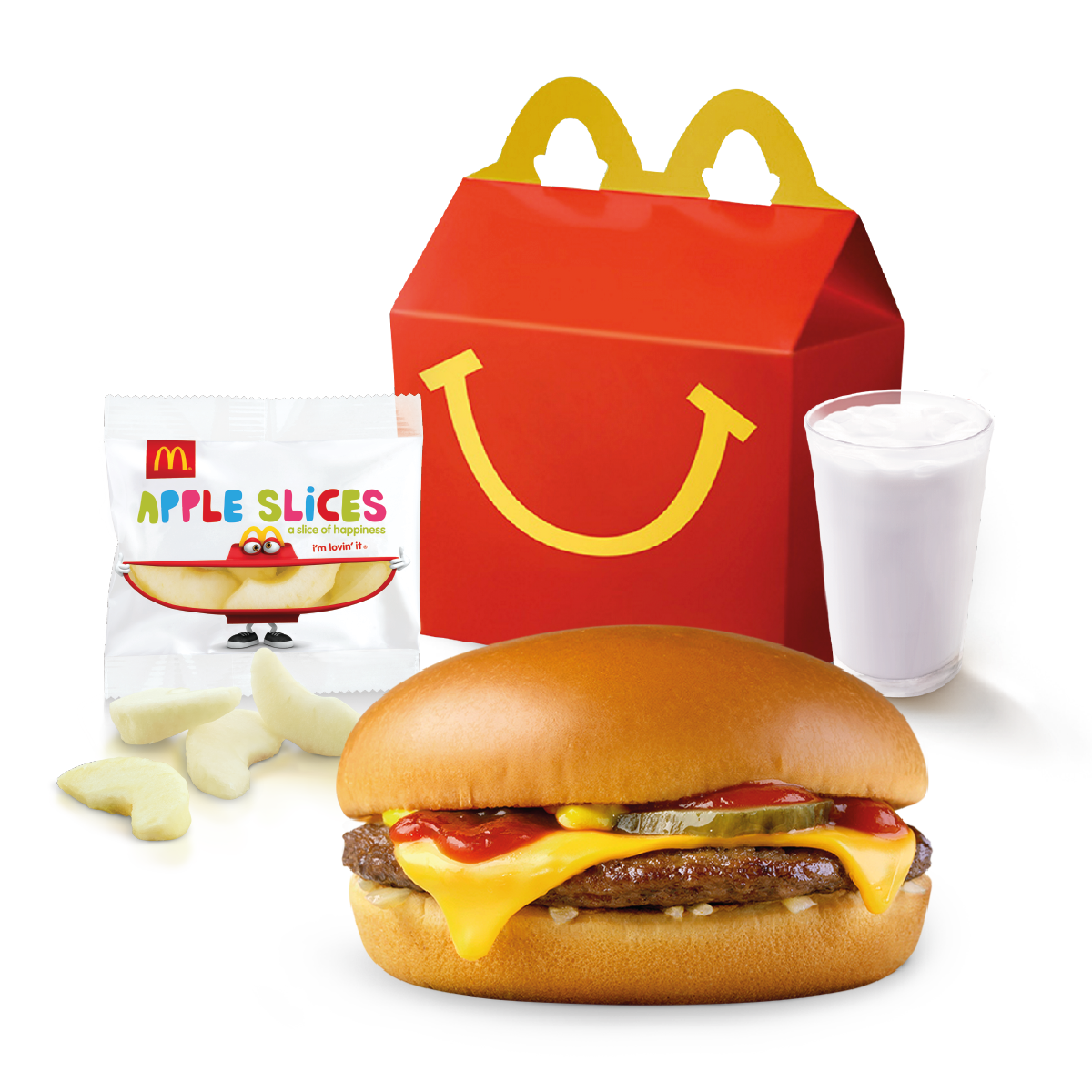 cheeseburger happy meal