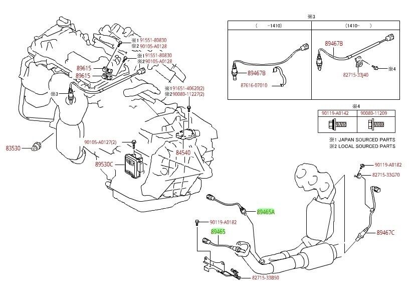 bank 1 sensor 2 toyota