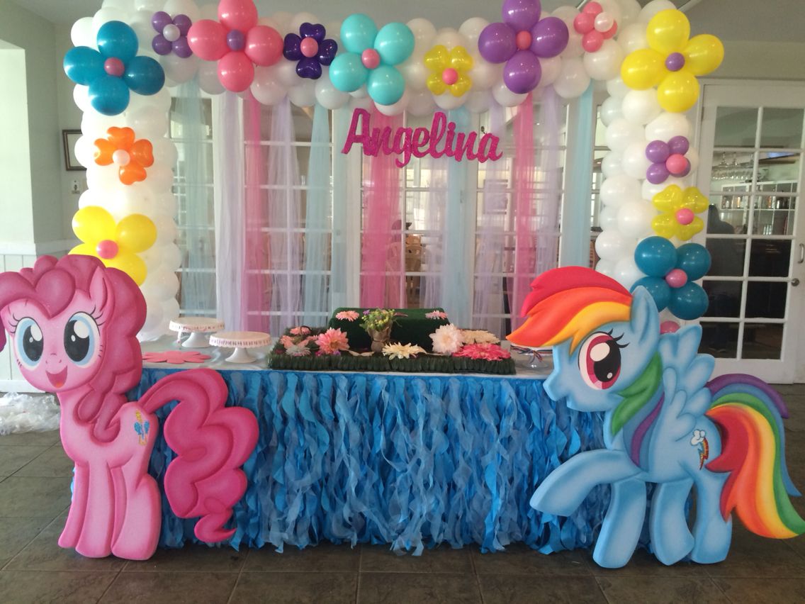 my little pony birthday party