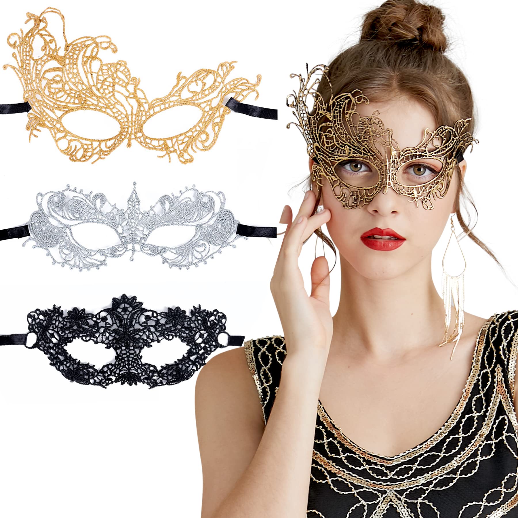 ladies masquerade mask