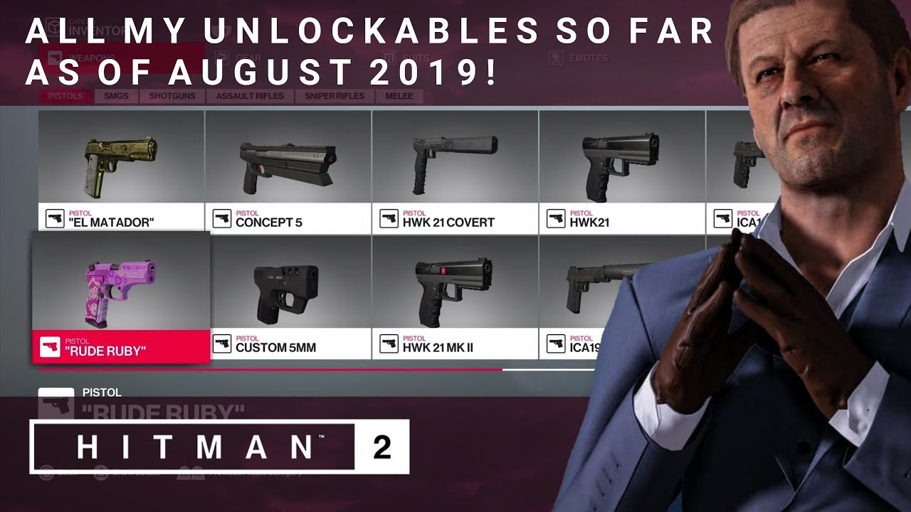 hitman 2 unlocks