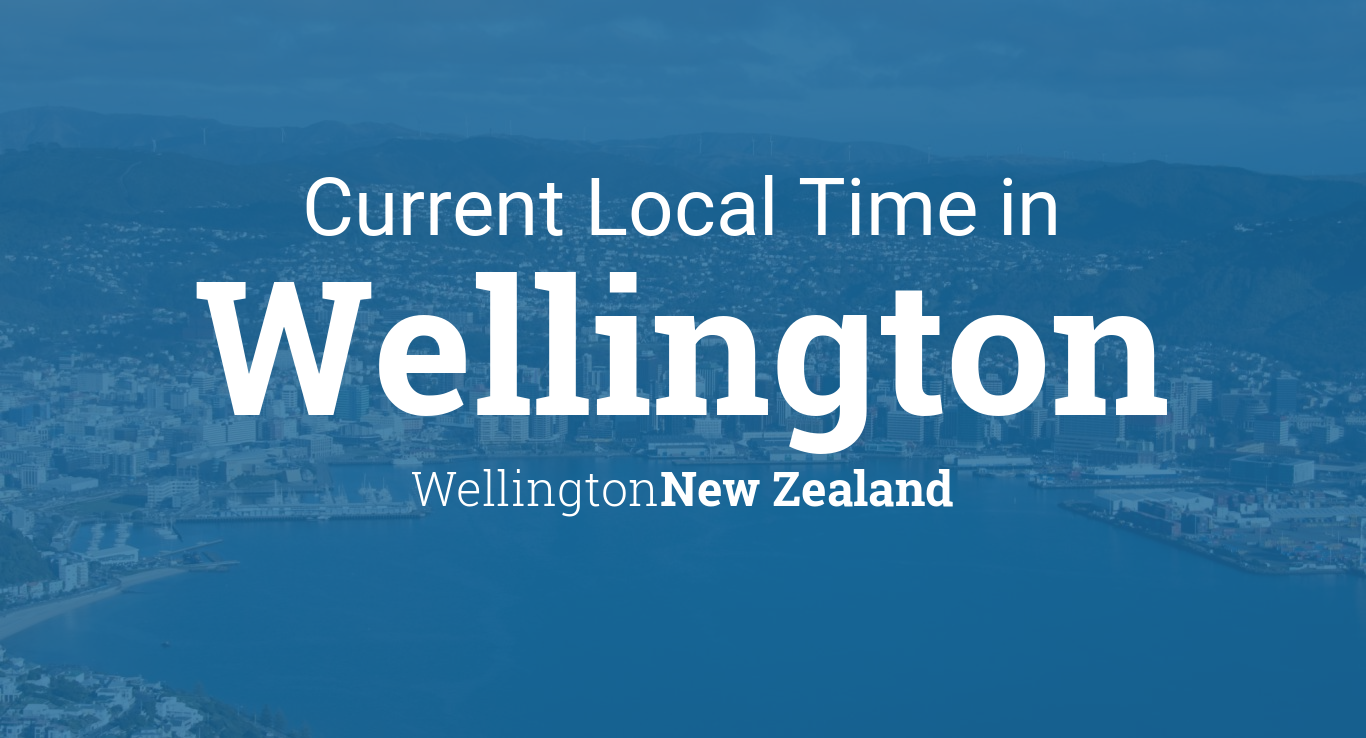 wellington local time