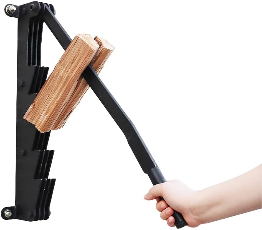 wall mounted kindling splitter