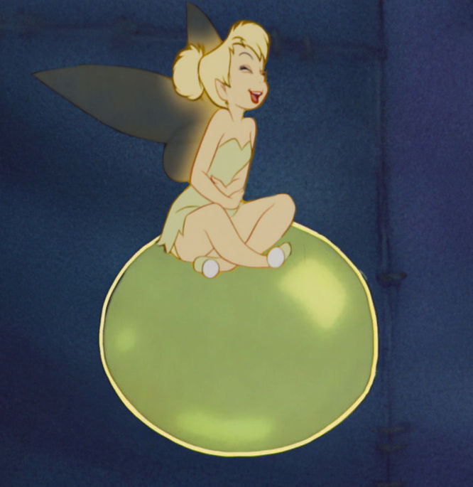 tinker bell bubble