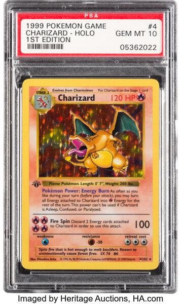 charizard first edition