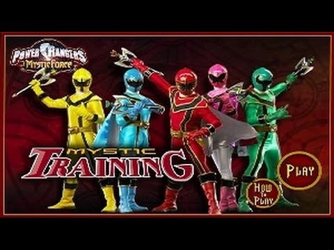 power rangers mystic force games