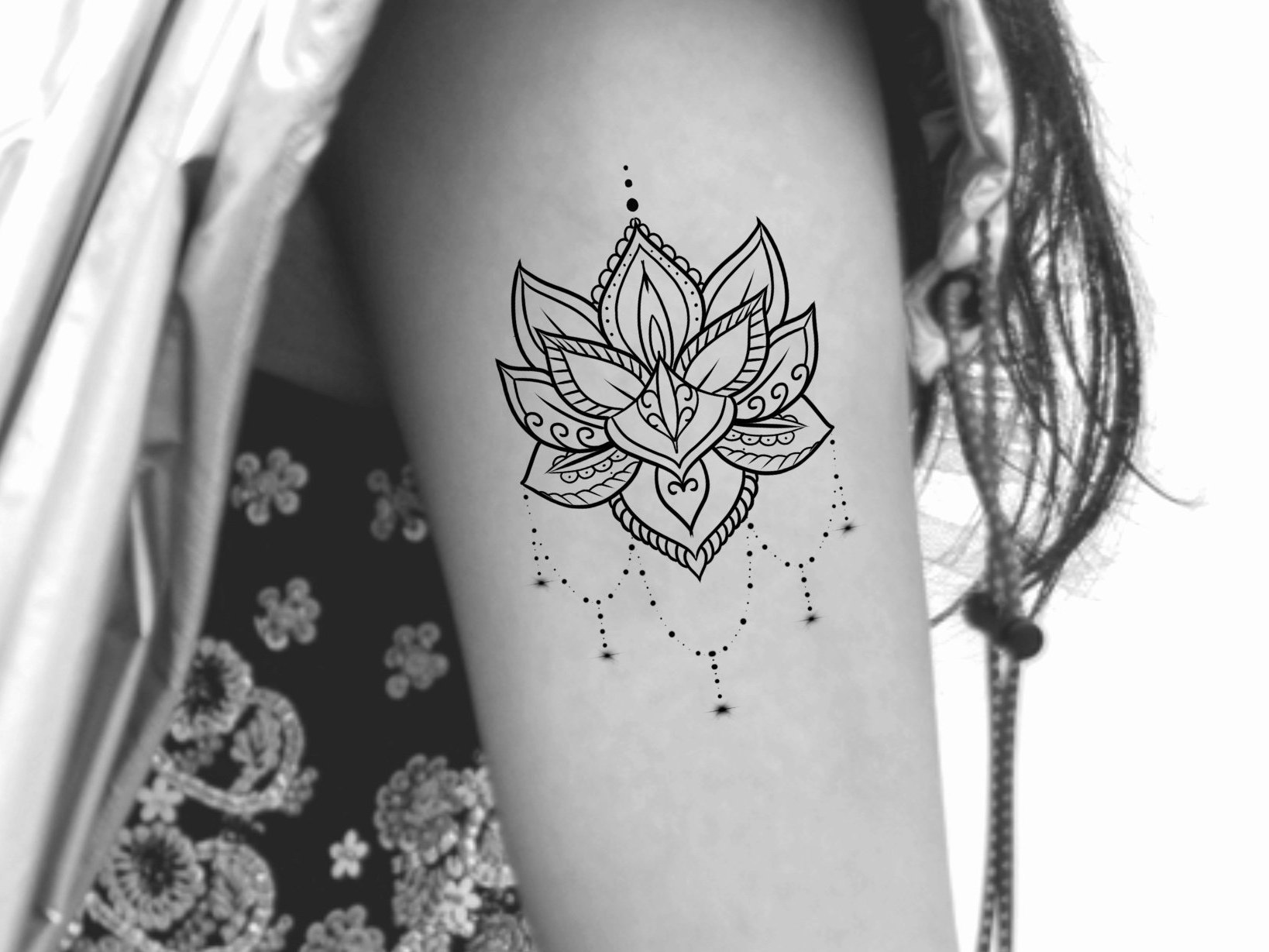 lotus tattoo mandala