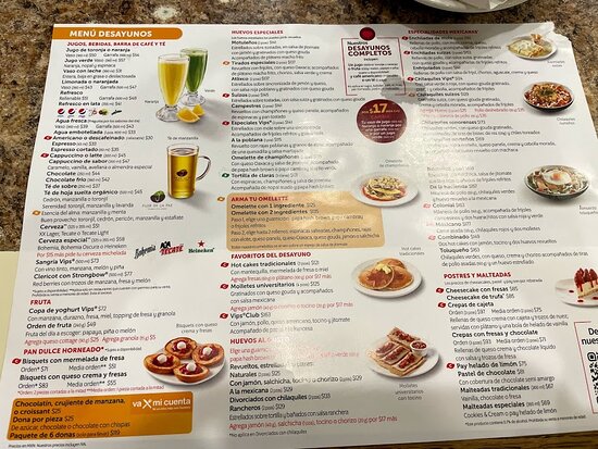 menu vips mexico df