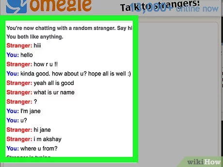 good topics on omegle