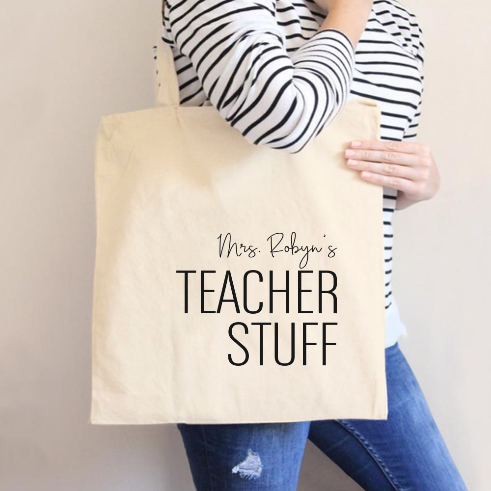 canvas bags for teachers