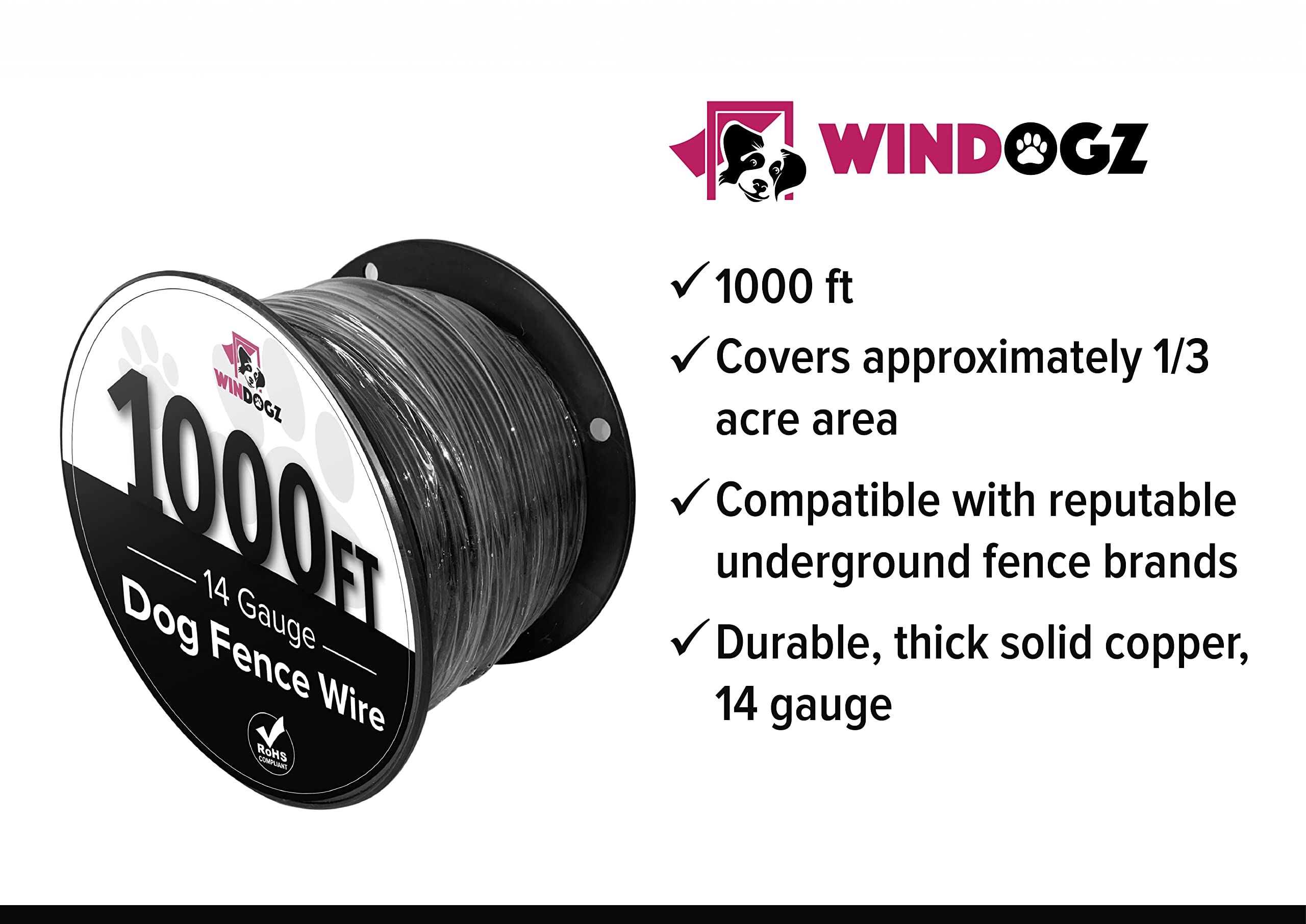 14 gauge dog fence wire