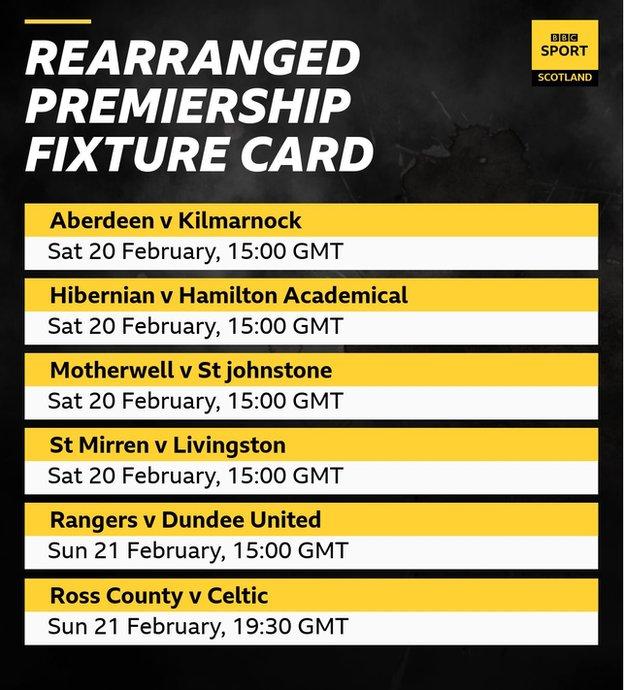 bbc sport premiership fixtures