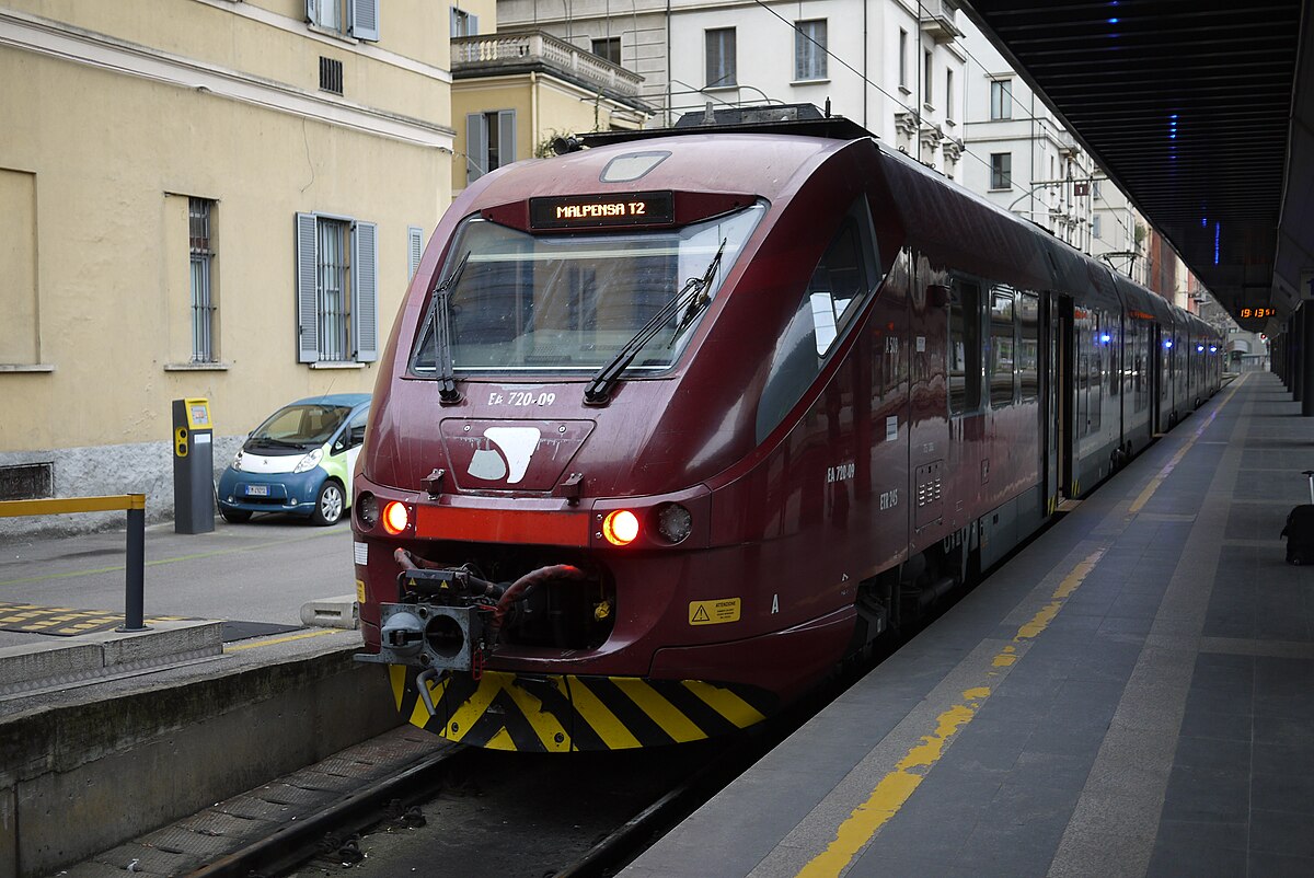 train station milan malpensa