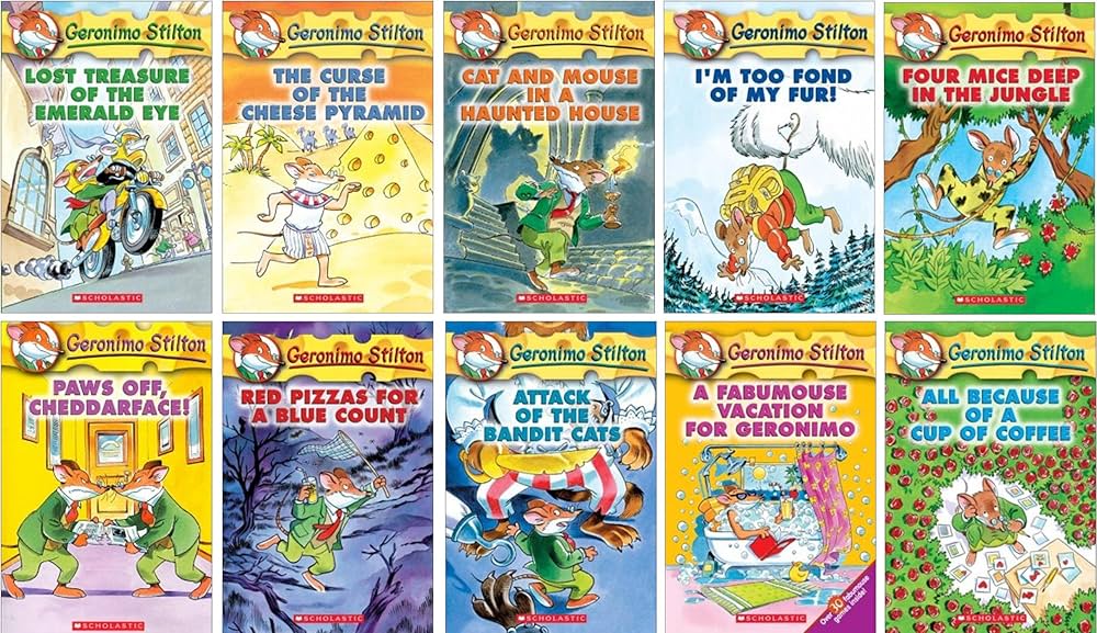 how many geronimo stilton books are there