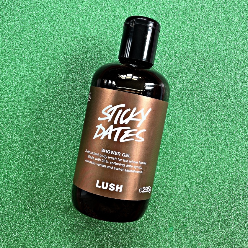 lush sticky dates body wash