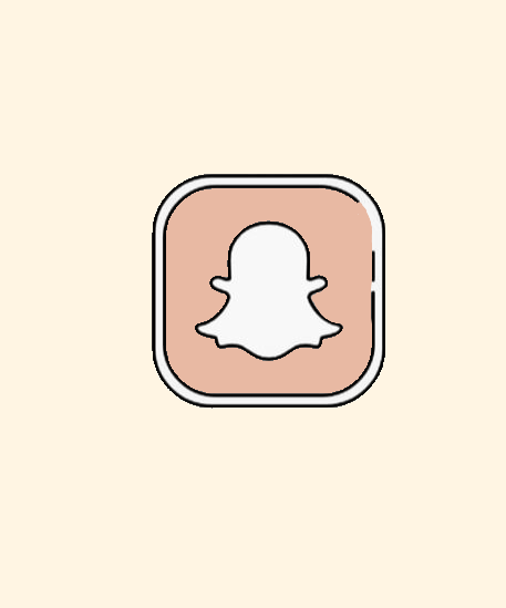 snap icon aesthetic