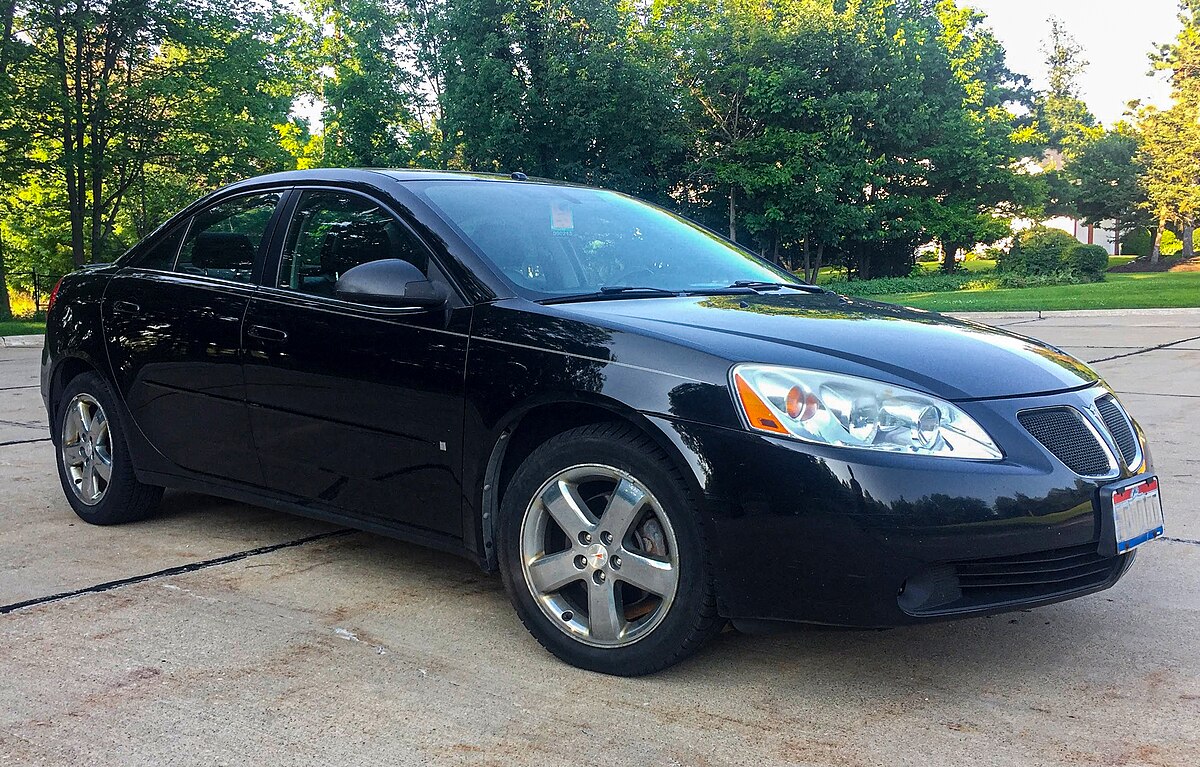 pontiac g6 black on black