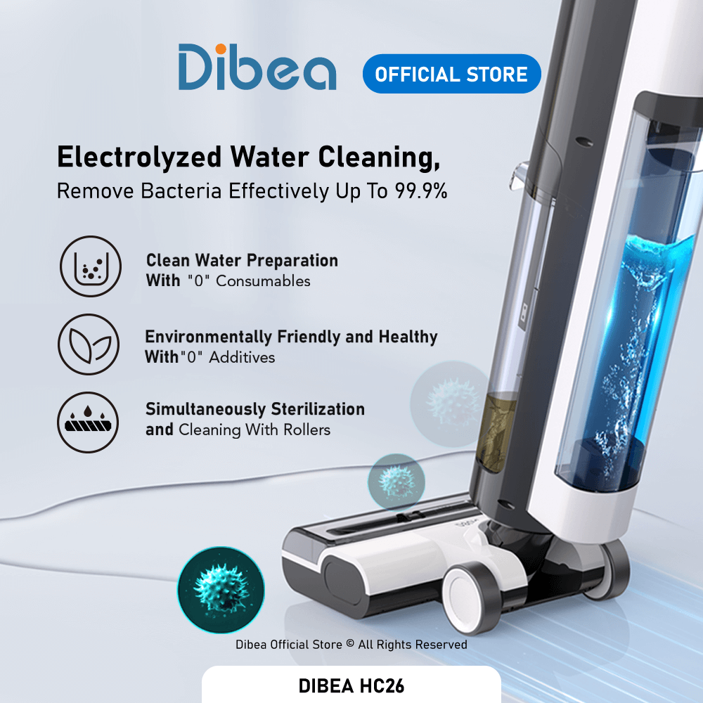 dibea cordless vacuum