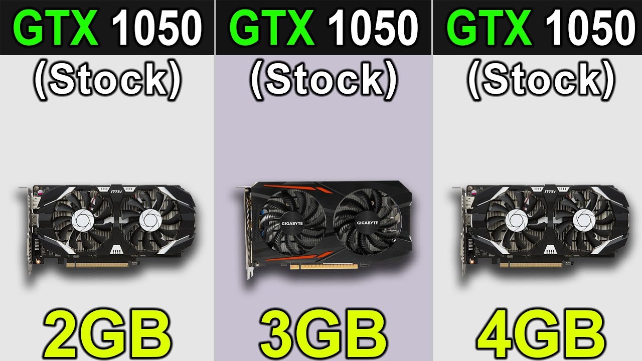 gtx 1050 4gb vs 1050 ti