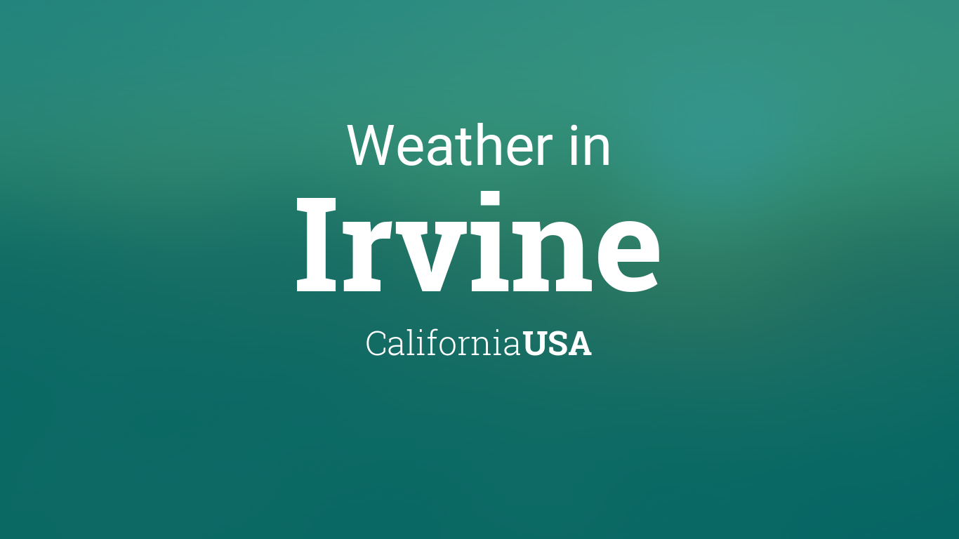 irvine weather