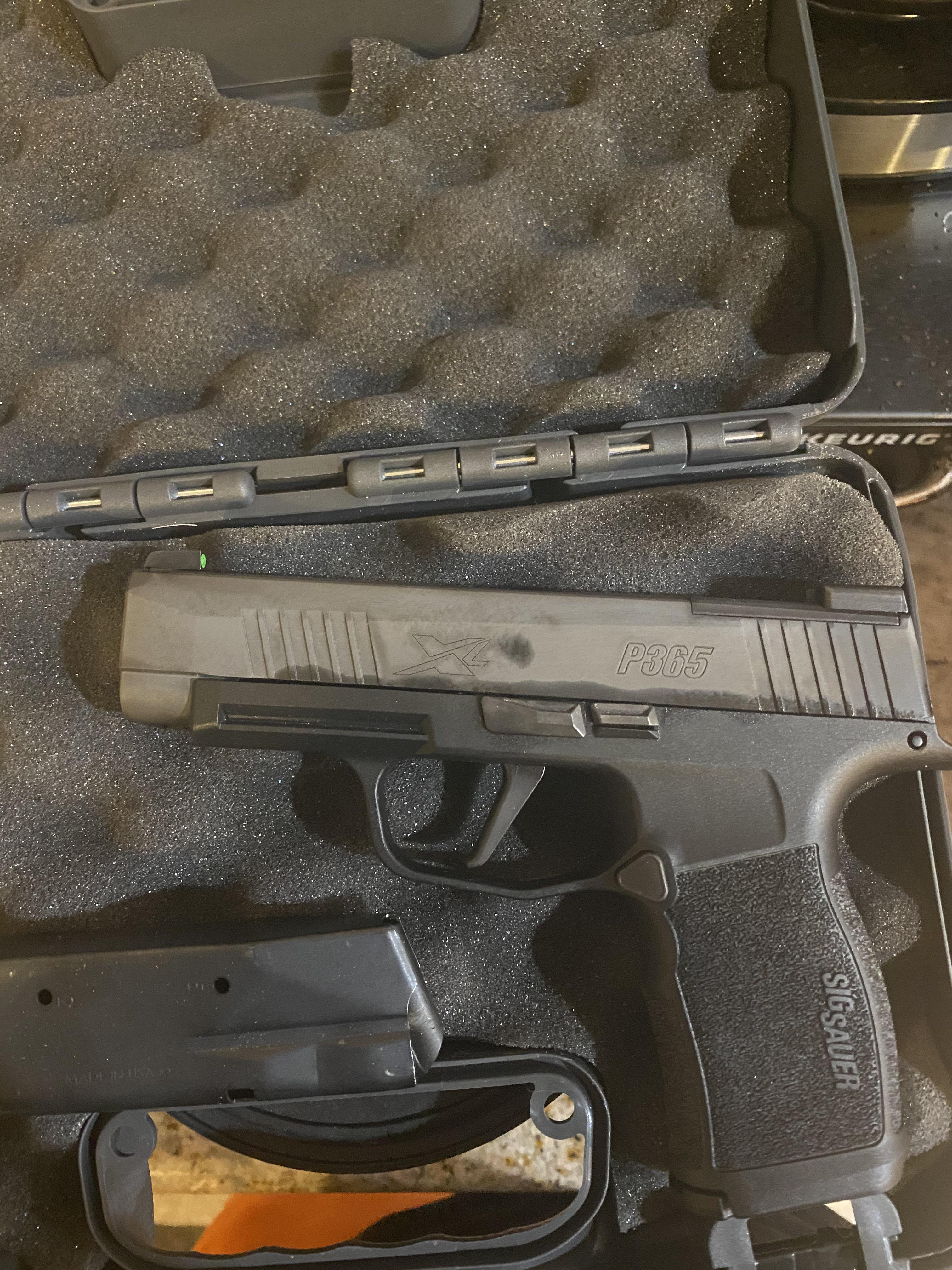 how to clean a sig p365xl