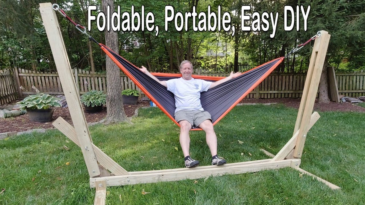 do it yourself hammock stand