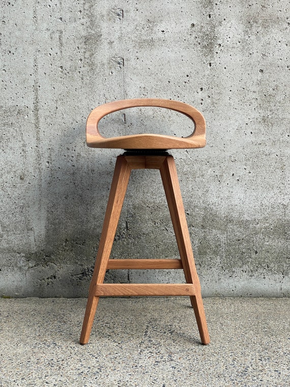 mid century modern stool