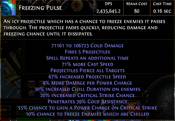 poe freezing pulse jewel