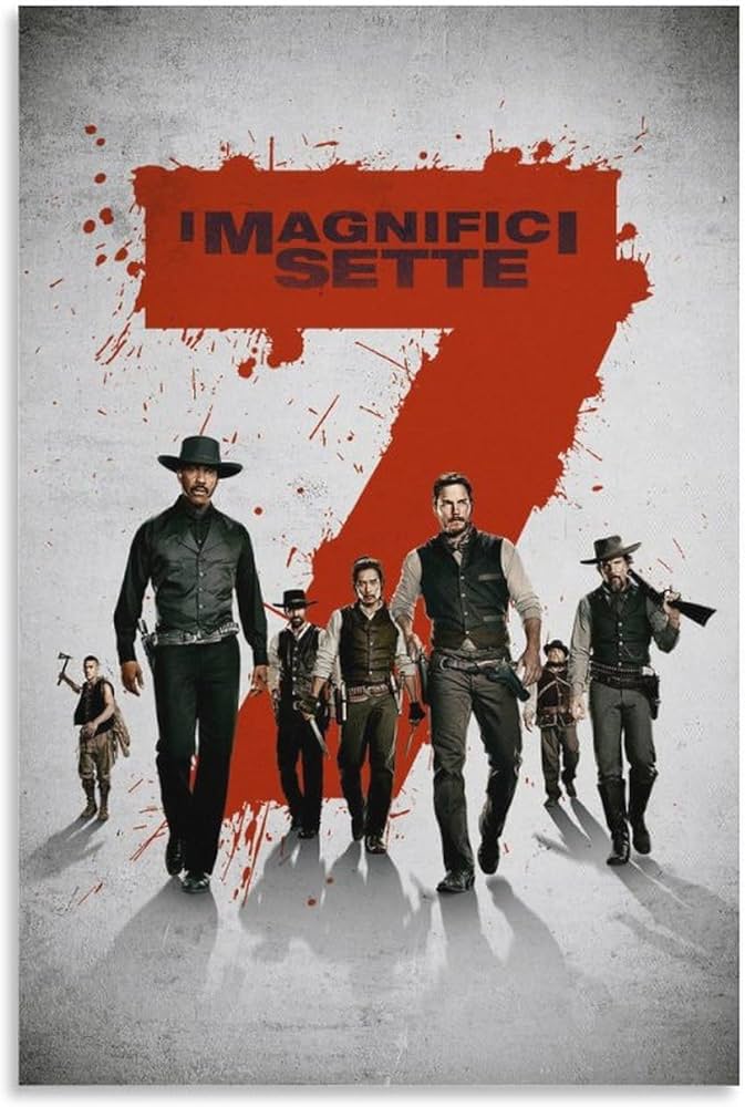 magnificent seven movie poster