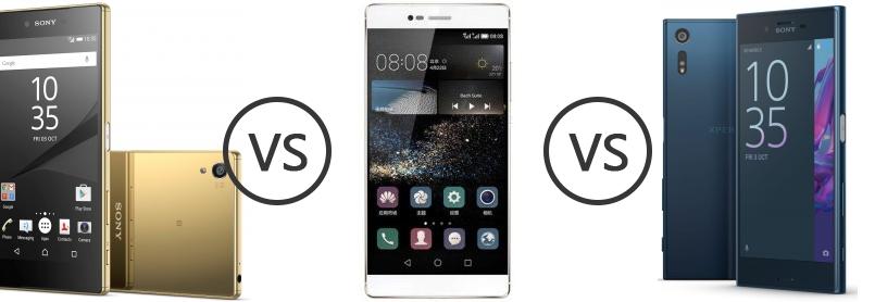 huawei p9 vs sony xperia z5