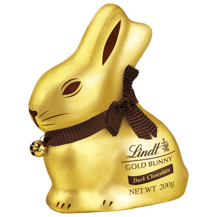 lindt dark chocolate bunny