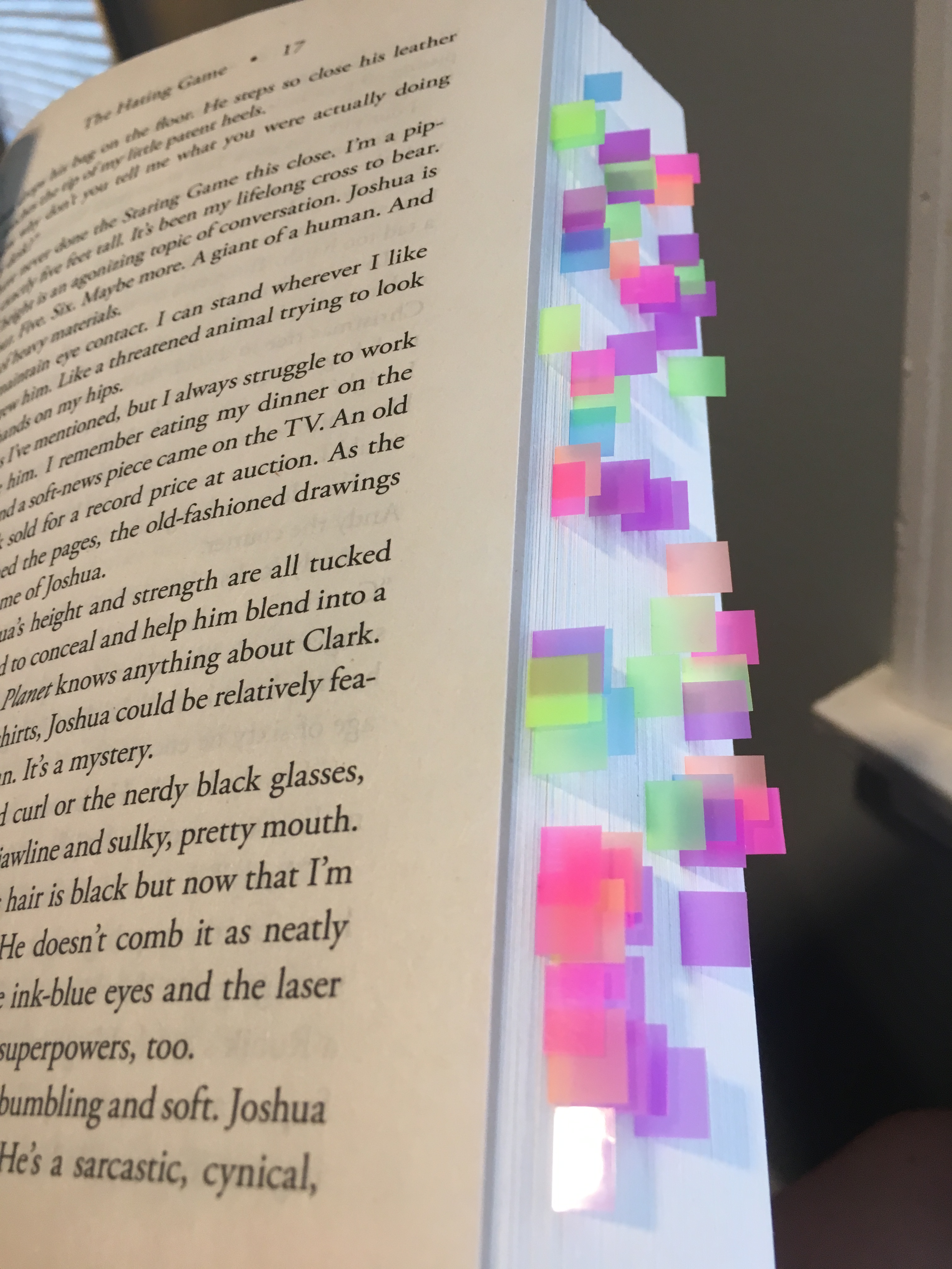 book annotating tabs