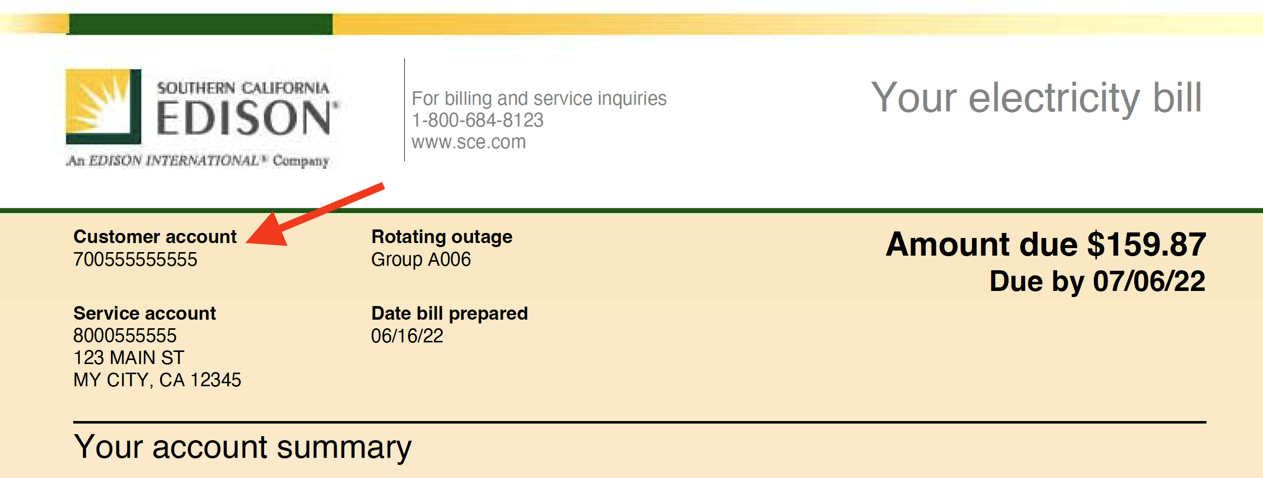 sce pay bill as guest login